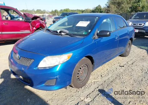 2010 Toyota Corolla из США, поврежденный, VIN 2T1BU4EE9AC253351
